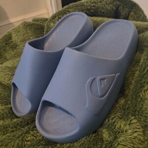 Quiksilver Blue Slide Sandals